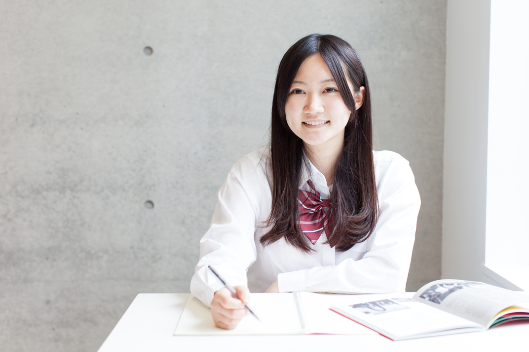 Japanese school girl